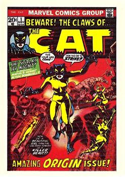 1984 FTCC Marvel Superheroes First Issue Covers #26 The Cat Front