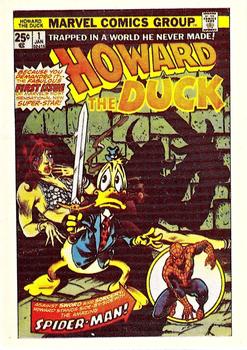 1984 FTCC Marvel Superheroes First Issue Covers #38 Howard the Duck Front