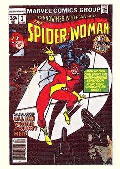 1984 FTCC Marvel Superheroes First Issue Covers #44 Spider-Woman Front