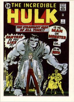1984 FTCC Marvel Superheroes First Issue Covers #9 The Incredible Hulk Front
