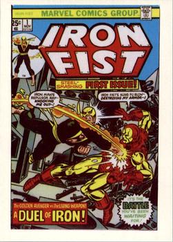 1984 FTCC Marvel Superheroes First Issue Covers #37 Iron Fist Front