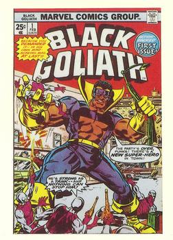 1984 FTCC Marvel Superheroes First Issue Covers #40 Black Goliath Front