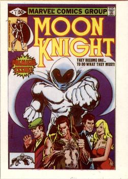 1984 FTCC Marvel Superheroes First Issue Covers #48 Moon Knight Front