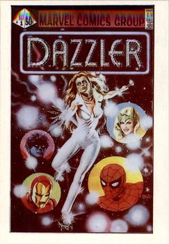 1984 FTCC Marvel Superheroes First Issue Covers #49 Dazzler Front