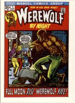 1984 FTCC Marvel Superheroes First Issue Covers #59 Werewolf by Night Front