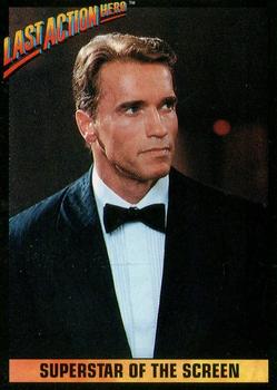 1993 Topps Last Action Hero #10 Superstar of the Screen Front