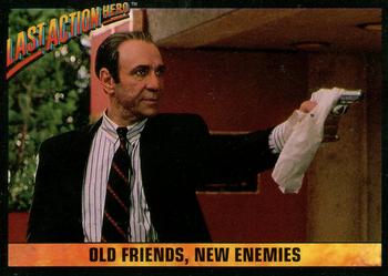 1993 Topps Last Action Hero #45 Old Friends, New Enemies Front