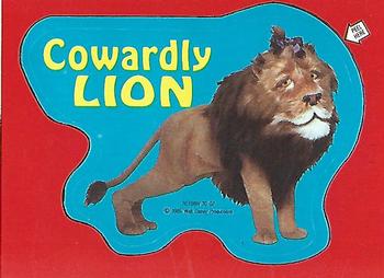 1985 Topps Return to Oz #8 Cowardly Lion Front