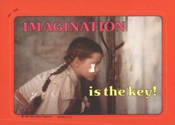 1985 Topps Return to Oz #36 Imagination is the key! Front