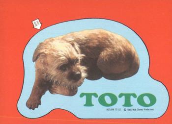 1985 Topps Return to Oz #38 Toto Front