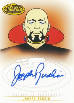 2005 Rittenhouse Star Trek: The Original Series: Art and Images - Autographs #A24 Joseph Ruskin Front