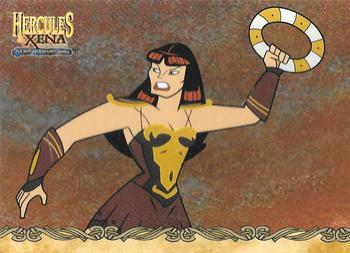 2005 Rittenhouse Xena and Hercules: The Animated Adventures - Hercules & Xena in Action #HX3 Xena Front