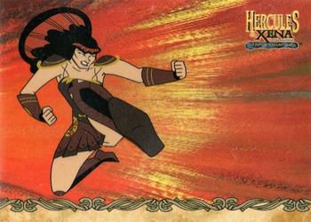 2005 Rittenhouse Xena and Hercules: The Animated Adventures - Hercules & Xena in Action #HX5 Xena Front
