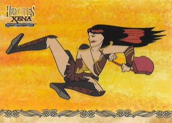 2005 Rittenhouse Xena and Hercules: The Animated Adventures - Hercules & Xena in Action #HX7 Xena Front