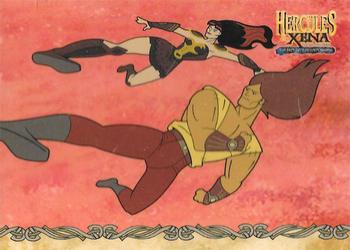 2005 Rittenhouse Xena and Hercules: The Animated Adventures - Hercules & Xena in Action #HX9 Hercules / Xena Front