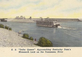 1952 Great Kentucky Dam / Beautiful Kentucky Lake #NNO S. S. 