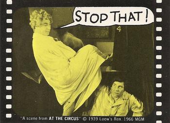 1975 Fleer Hollywood Slap-Stickers #NNO Stop that! / Marx Brothers: At the Circus Front