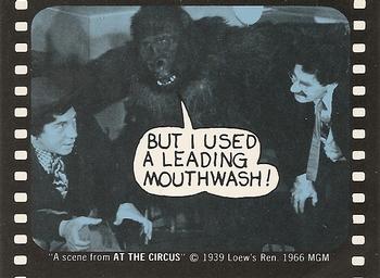 1975 Fleer Hollywood Slap-Stickers #NNO But I used a leading mouthwash! / Marx Brothers: At the Circus Front