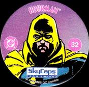 1993 SkyBox Skycaps DC Comics #32 Hourman Front