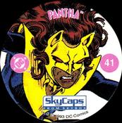 1993 SkyBox Skycaps DC Comics #41 Pantha Front