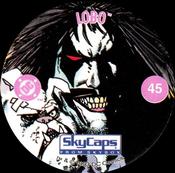 1993 SkyBox Skycaps DC Comics #45 Lobo Front