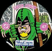 1993 SkyBox Skycaps DC Comics #47 Green Arrow Front