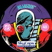 1993 SkyBox Skycaps DC Comics #48 Deadshot Front
