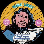 1993 SkyBox Skycaps DC Comics #52 Vandal Savage Front