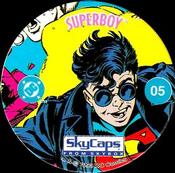 1993 SkyBox Skycaps DC Comics #5 Superboy Front