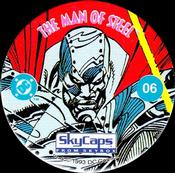 1993 SkyBox Skycaps DC Comics #6 The Man of Steel (Steel) Front