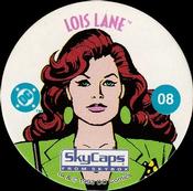1993 SkyBox Skycaps DC Comics #8 Lois Lane Front