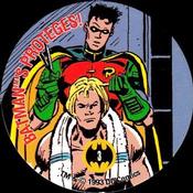 1993 SkyBox Skycaps Knightfall #3 Batman's Proteges! Front
