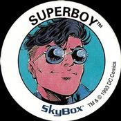 1993 SkyBox Skycaps DC Comics - Reign of the Supermen #NNO Superboy Front