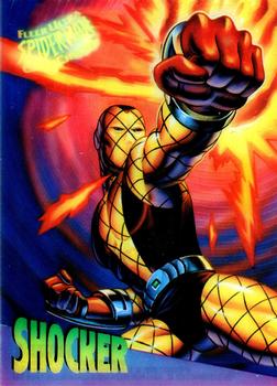 1995 Fleer Ultra Spider-Man - ClearChrome #8 The Shocker Front