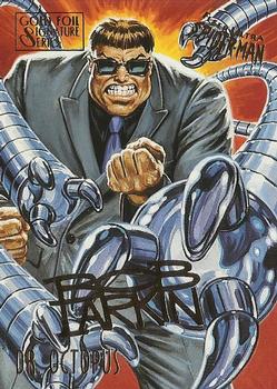 1995 Fleer Ultra Spider-Man - Gold Foil Signature Series #19 Dr. Octopus Front