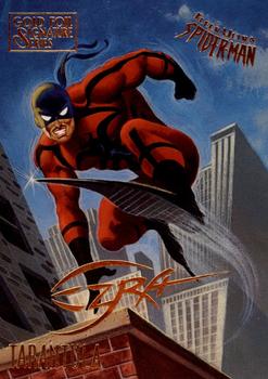1995 Fleer Ultra Spider-Man - Gold Foil Signature Series #58 Tarantula Front