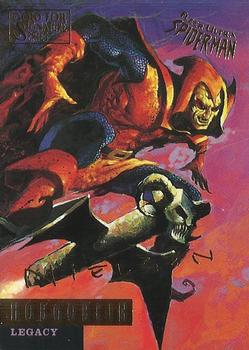 1995 Fleer Ultra Spider-Man - Gold Foil Signature Series #74 Hobgoblin Front