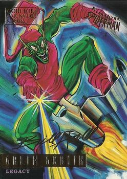 1995 Fleer Ultra Spider-Man - Gold Foil Signature Series #79 Green Goblin Front