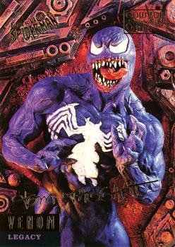 1995 Fleer Ultra Spider-Man - Gold Foil Signature Series #83 Venom Front