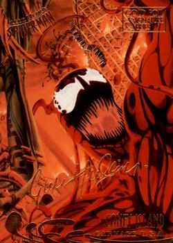 1995 Fleer Ultra Spider-Man - Gold Foil Signature Series #144 Coney Island Front