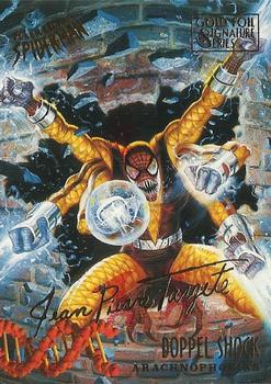 1995 Fleer Ultra Spider-Man - Gold Foil Signature Series #146 Doppel Shock Front
