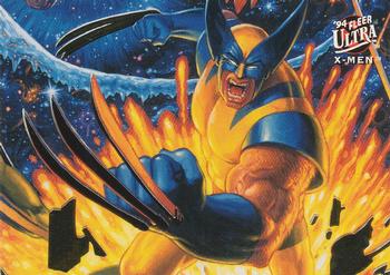 1994 Ultra X-Men - Team Portrait #5 Wolverine Front