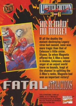 1994 Ultra X-Men - Fatal Attractions #3 An X-Man No More! Back