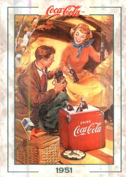 1994 Collect-A-Card Coca-Cola Collection Series 2 #136 Original art - 1951 Front