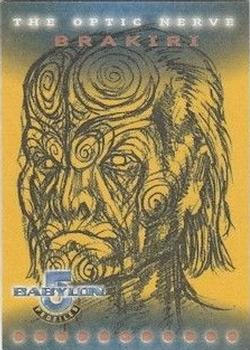 1999 SkyBox Babylon 5: Profiles - The Optic Nerve #ON8 Brakiri Front