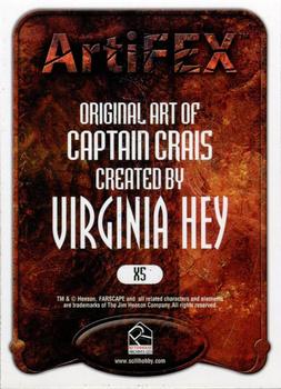 2003 Rittenhouse Farscape Season 4 - ArtiFex #X5 Captain Crais Back