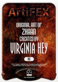 2003 Rittenhouse Farscape Season 4 - ArtiFex #X6 Zhaan Back