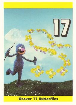 1992 Idolmaker Sesame Street #18 Grover 17 Butterflies Front
