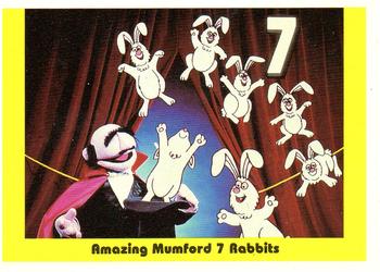 1992 Idolmaker Sesame Street #8 Amazing Mumford 7 Rabbits Front