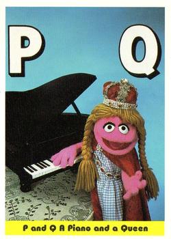 1992 Idolmaker Sesame Street #33 P and Q A Piano and a Queen Front